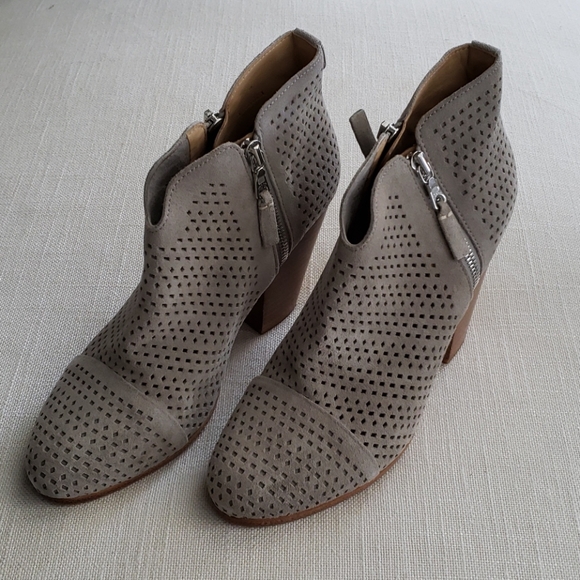 Rag and Bone Suede Booties - Picture 1 of 5